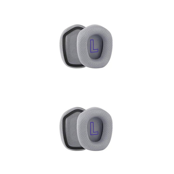 1/2/3/5 Öronkuddar Kudde Hörselskydd Andas Gamer Gray Ear Pads 2PCS