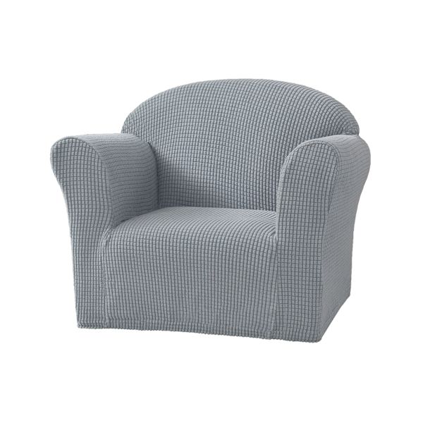 Elastiskt cover Andas och mjukt tillverkat av polyester light grey