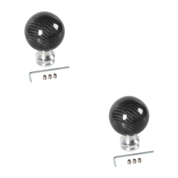 1/2/5 bekväm manuell växelknopp för enkel installation black 7.6*5.2*2.6cm 2PCS
