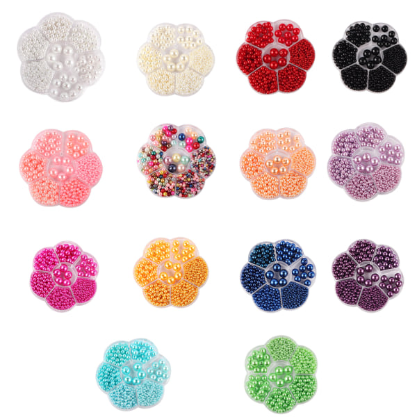 1/2/3/5 1150 stycken DIY-pärlpärlor för att göra vackra smycken colours 1 Pc