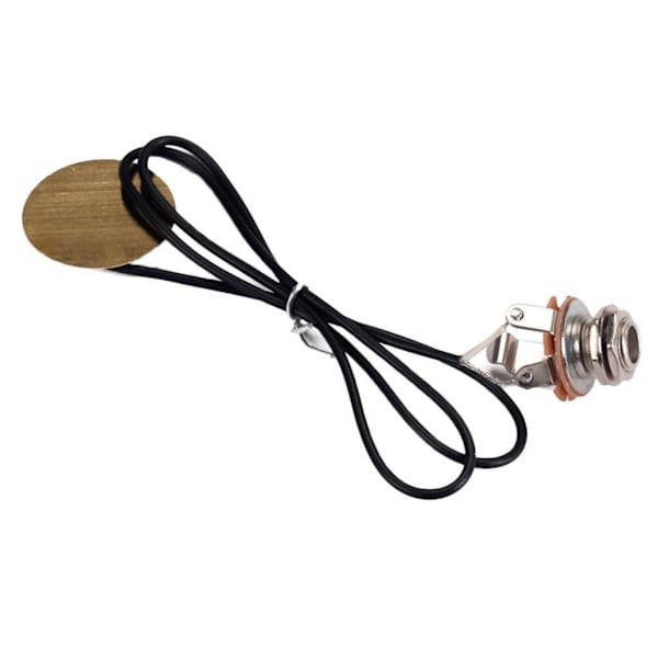 1/5 1 Piece Gitarr Pickup Piezo Transducer för Mandolin Banjo 1Set
