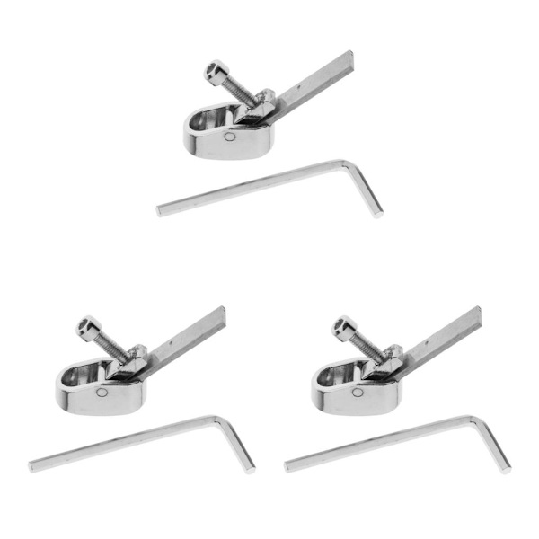 1/2/3 Brass Violin Making För Luthier Tool Woodworking För Silver XXS 3PCS