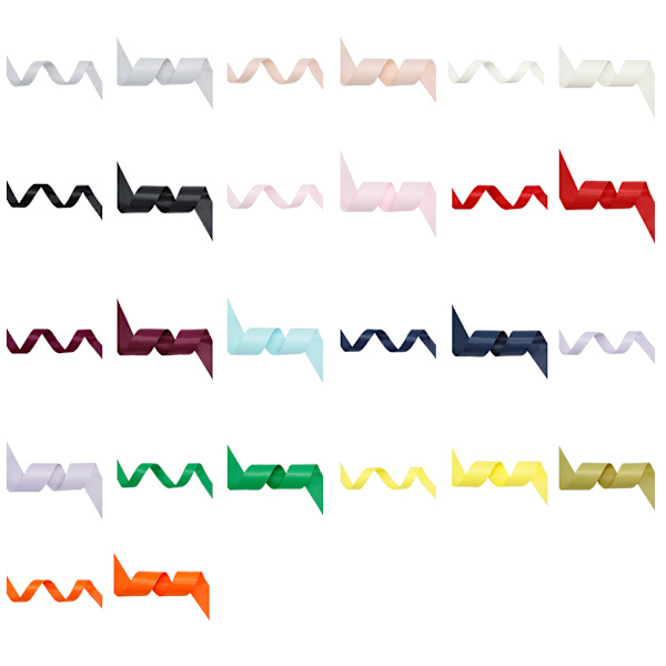 1/2/3/5 Fashionabla satinband för sömnad och hantverk - lätt att wine red 275 6mm 5PCS