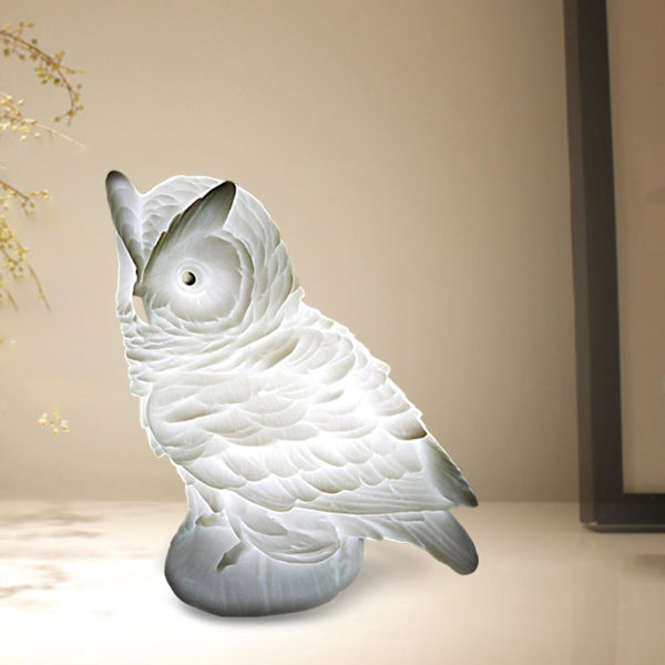 Owl Shape Animal Lampskärm Nattljusskal för vardagsrummet i sovrummet