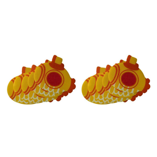 1/2/3/5 5st Badkar Non För Slip Safety Treads Sticker Submarine 140X140mm 2Set