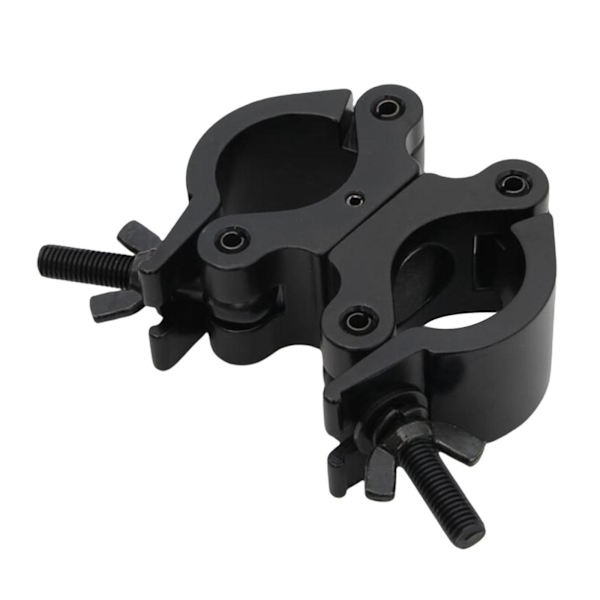 1/3/5 DJ Light Clamps Dubbel vridbar klämma för 1,25-1,38 tum Black 1Set