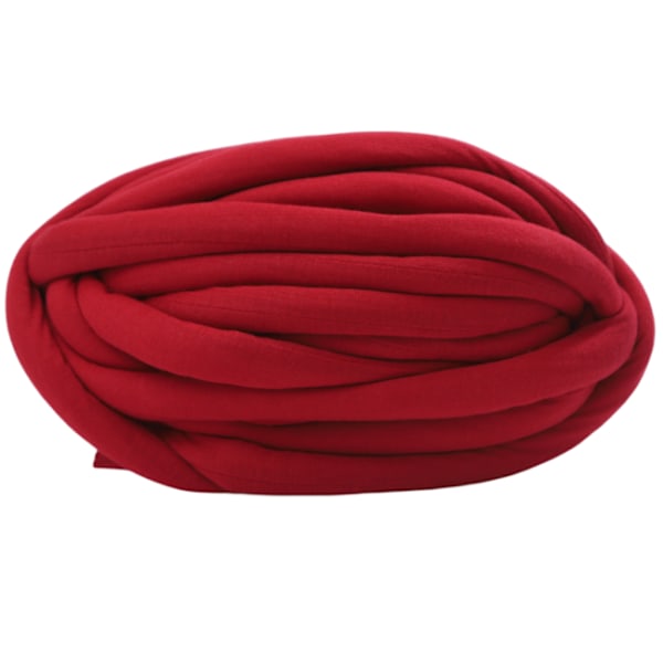 1/2/3/5 Chunky ullgarnfyllning Mjuk stickning för halsdukströja dark red 25mm 1Set