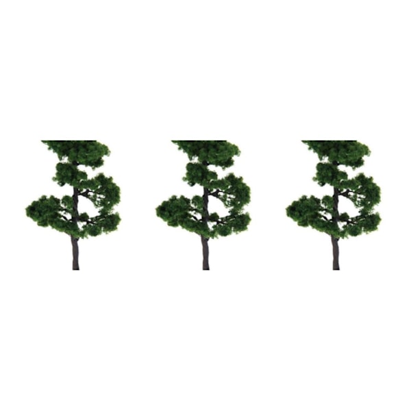 1/2/3 4,72 tums landskap Landskapsmodell Tree Mountain Pine Trees 3Set