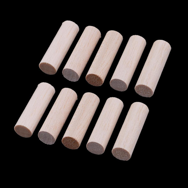 1/5 Balsa Wood Stick oavslutad DIY Woodworking Craft Modeling Wood 10 pcs 50mm 1 Pc