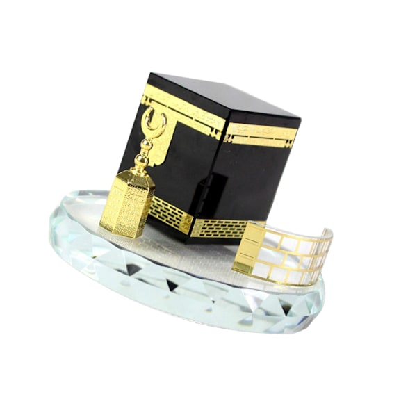 Moské miniatyrmodell islamisk hembordsdekor moské
