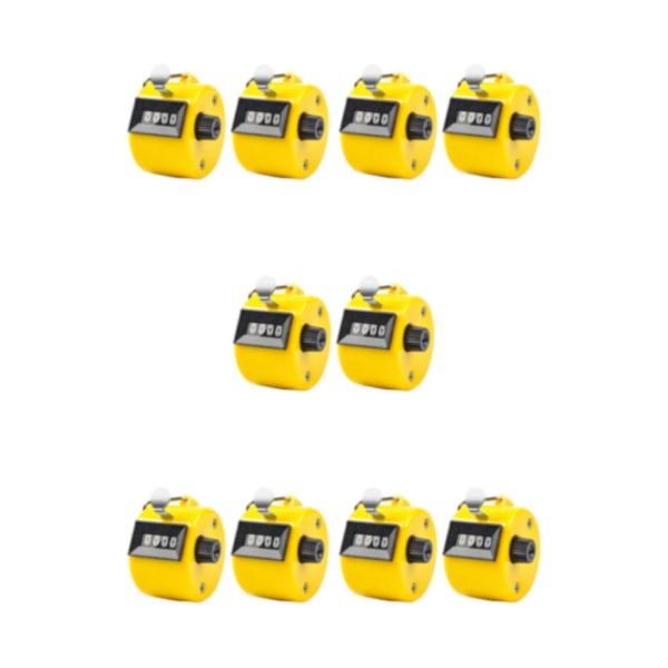 1/2/3/5 2pack/lot Tally med handmaterial för tydlig noggrannhet Yellow 5Set