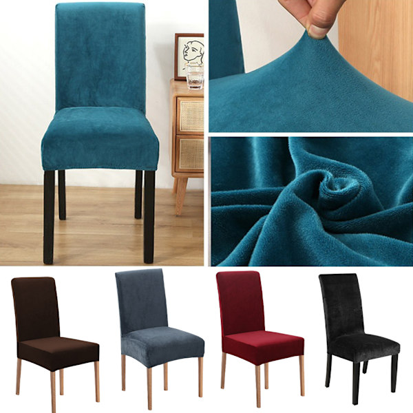 2piece High-end Texture Cover - Utsökt hantverk Navy 4 pcs