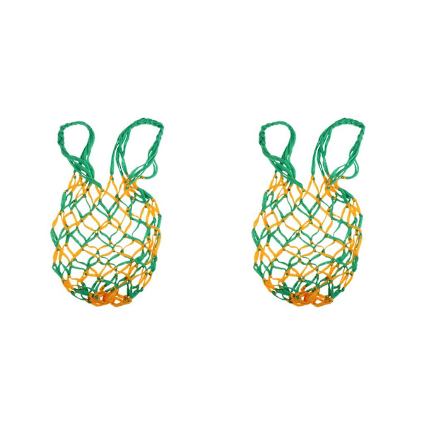 1/2/3/5 Basket Ball Carry Mesh Förvaring Nätpåshållare Green Yellow 2PCS