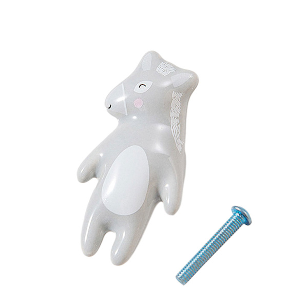 1/2/3/5 Kompakta och lätta knoppar för byrålådor Enkelt Little donkey 1Set