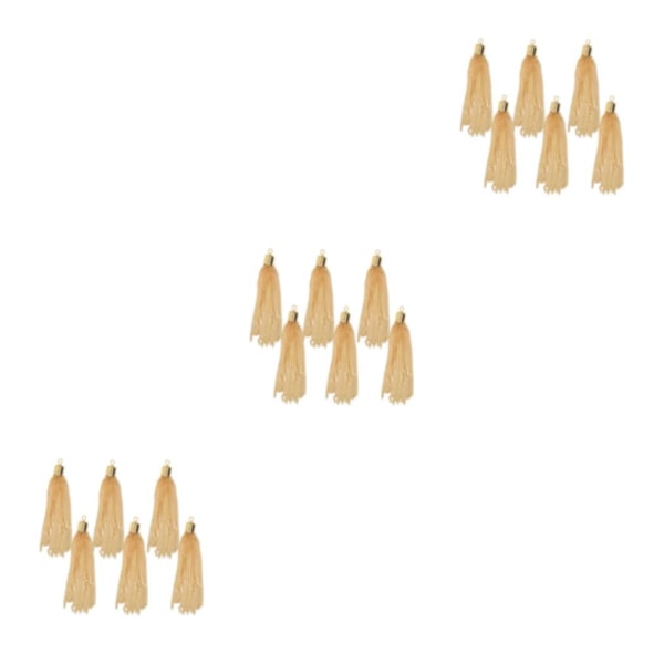 1/2/3/5 6 delar Handgjorda Boho Long Chain Tofshängen Light gold 3Set