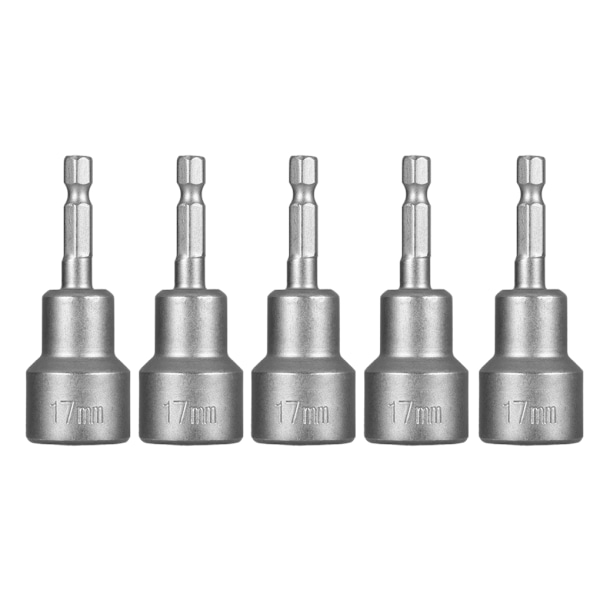 1/2/3/5 5 delar mutterdragare skaft pneumatisk skruvmejsel 17x65mm 1 Pc