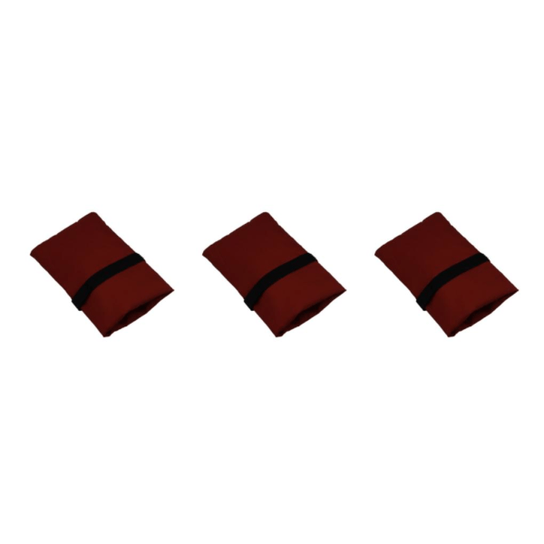 1/2/3/5 Universal Förtjockat cover För Rust red 3Set