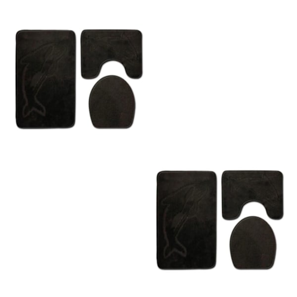 1/2 3pack/lot Halkfri Chenille Badmatta Lätt att installera PJ210831-A004 2Set