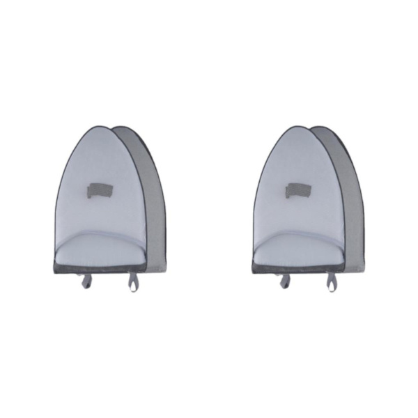 1/2 Strykdyna Tillbehör Steamboard Anti Steam Portable för Pointed 22.5x15cm 2Set
