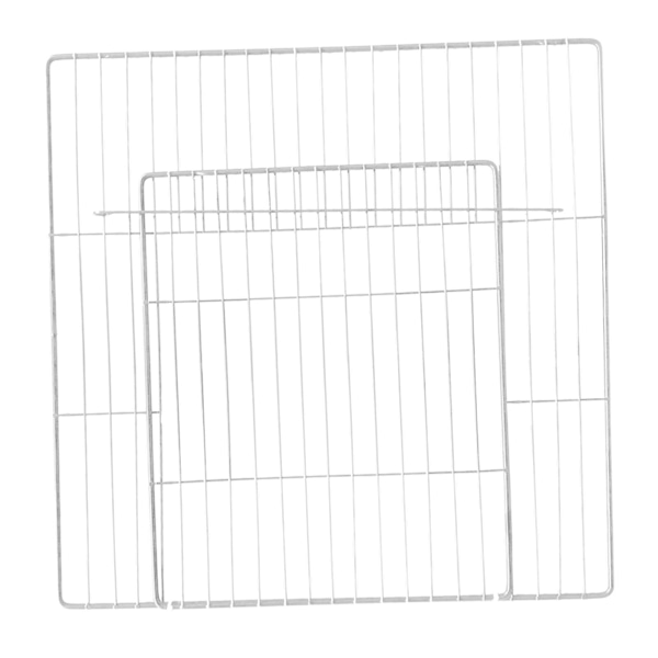 1/2/3 Pet lekhage Dörrbur Metalltråd inomhus staket Kaninvalp White Dense Grid 35 x 35CM 1Set