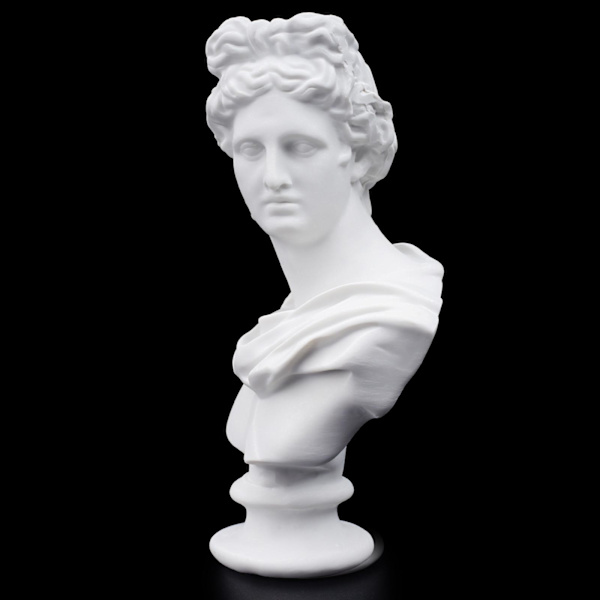 Grekisk För Apollo Statue För Replica Mini Portraits Figurine