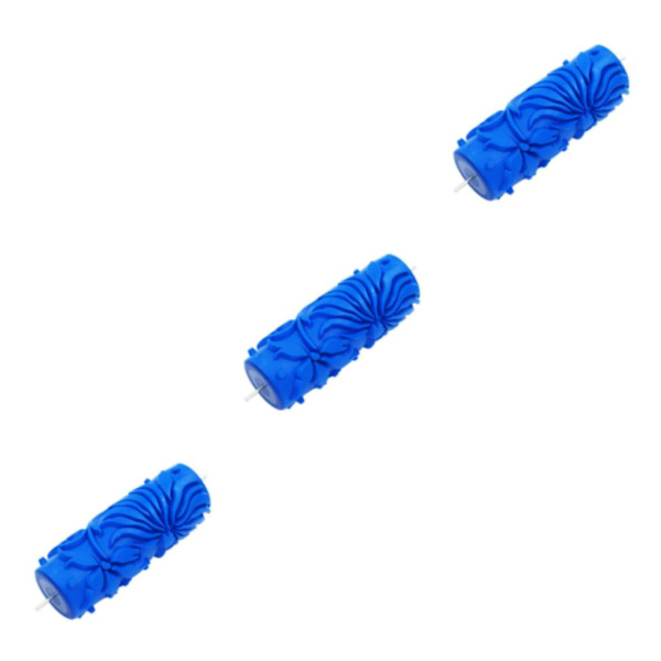 1/2/3 5' präglat mönster färgrulle DIY väggmålningskantskärare Blue Type 083 3Set