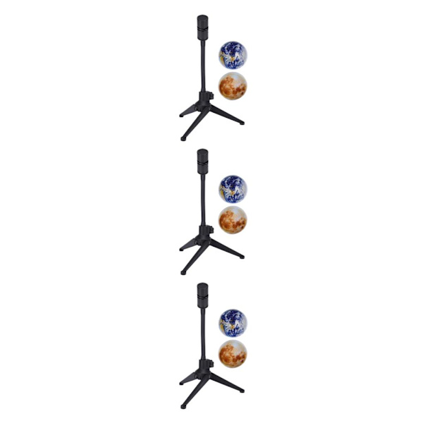 1/2/3 Earth Moon Night Lamp 360° roterbar USB för dekorälskare Moon and Earth 3W 3Set