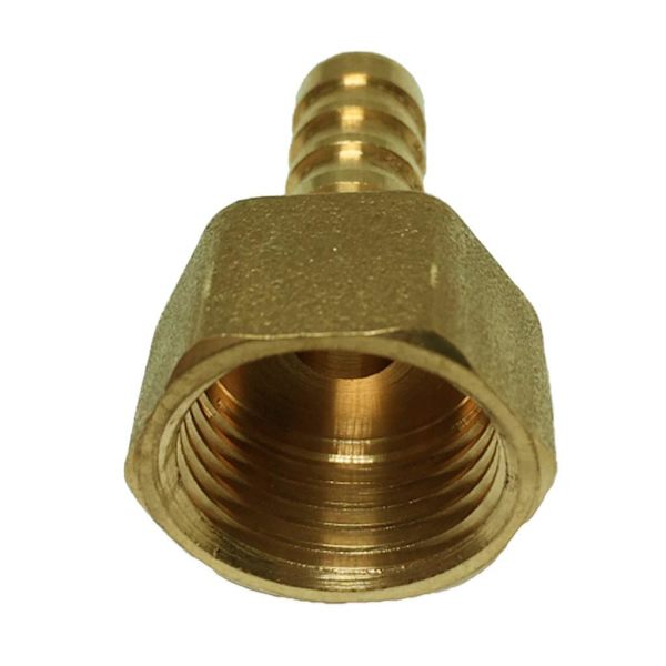 1/2/3/5 pneumatisk slangkoppling hona mässing/VVS-kopplingar 10mm 1Set