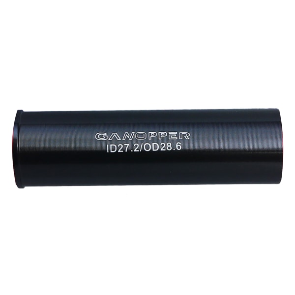 1/2/3/5 Sadelstolpe i aluminiumlegering 100 mm lång ombyggnad 27.2 to 28.6 1 Pc