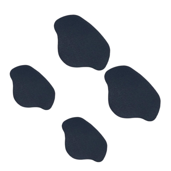 1/2/3/5 Shoe Häl Pad Innersula Häl Reparation Heel Stick för män & black 1Set