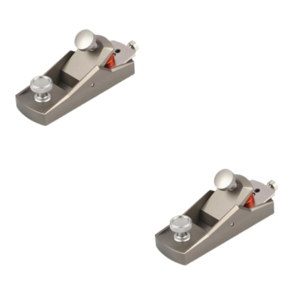 1/2 Bärbar handhyvel Justerbar trähyvel för gör-det-själv 2PCS