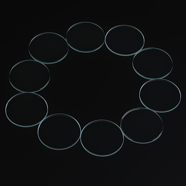 1/2/3/5 10 st 1 mm tjock platt watch Byt ut del Clear 19 1Set