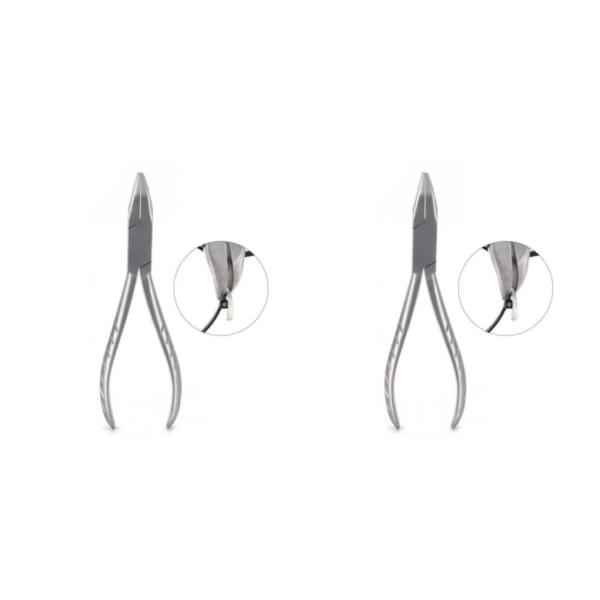 1/2/3/5 Glasögon Båg Tång Multi-Purpose för optiker YG1004 Approx. 15.5x5cm 2Set