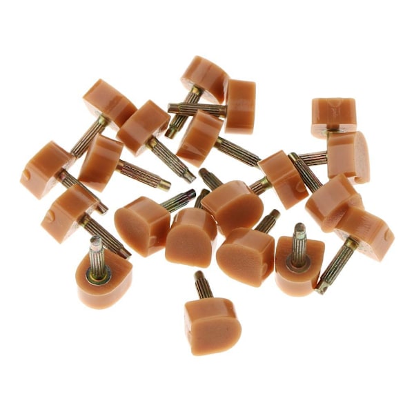 1/2/3/5 Högklackade spetsar Kranar Skoreparationsbyte Apricot Thick 9mm 9mm Thick Pin 1Set