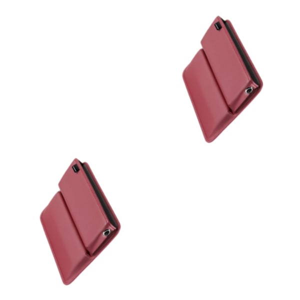 1/2/3/5 Gap Filler PU Läder Passar för nycklar Plånbok för småsaker Wine Red 2PCS