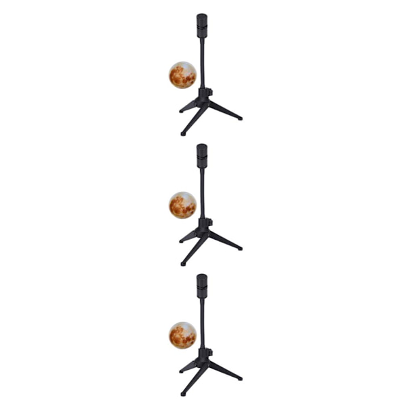 1/2/3 Earth Moon Night Lamp 360° roterbar USB för dekorälskare Moon Light 3W 3Set