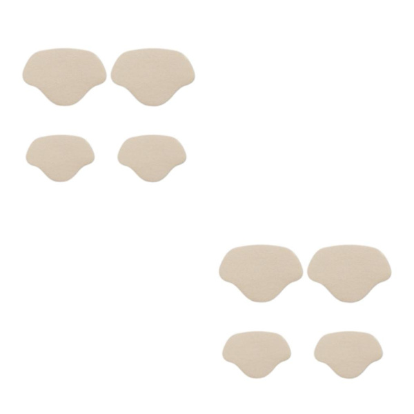 1/2/3/5 Shoe Häl Pad Innersula Häl Reparation Heel Stick för män & khaki 2Set