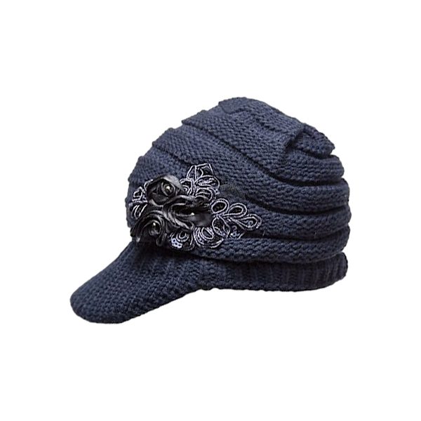 1/2/3 Snygg ullhatt för moderiktiga och varma vinterkläder dark grey 1Set