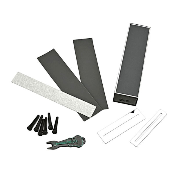 För Luthier För Diamond Abrasives Fret Crowning File for 13 pcs Set