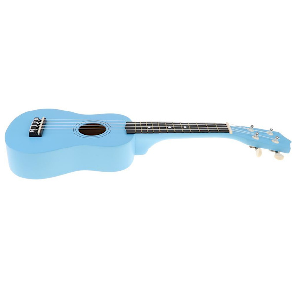 4 String Beginners Ukulele Hawaii Guitar Musical För Blue 21 Inch