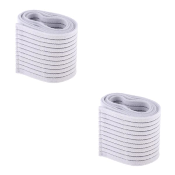 1/2/3/5 Elastiskt bandage Sport Brace Wrap Träningsutrustning White 200cm 2Set