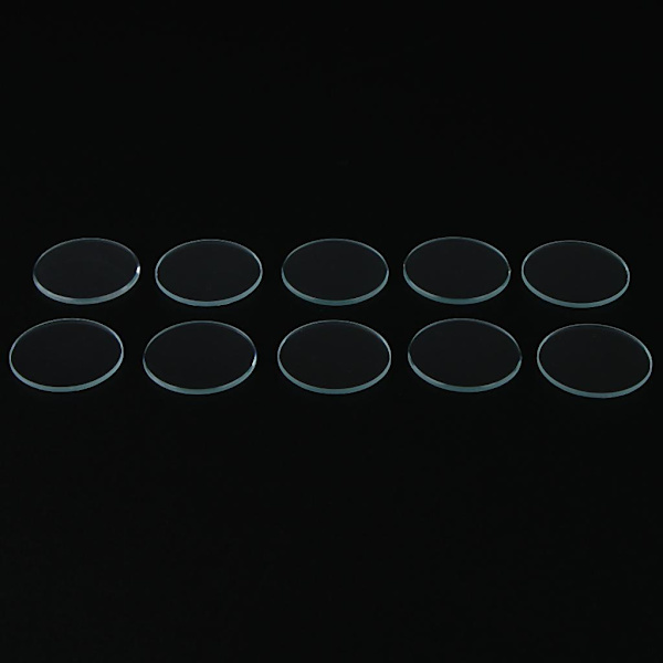 1/2/3/5 10 st 1 mm tjock platt watch Byt ut del Clear 19 1Set