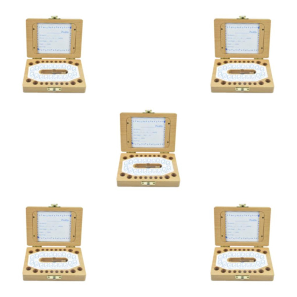 1/2/3/5 Baby Box Spara Organizer med fotoram Memory Keeper English 5Set