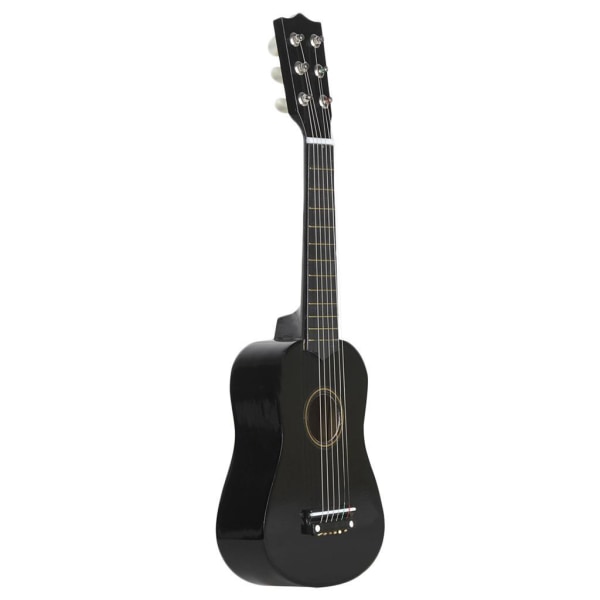 Mini 21 tum 6 strängar akustisk gitarr Musikinstrument present Black 21 inch