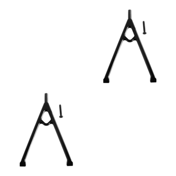 1/2/3/5 främre trigonstödstång för AXIAL SCX10 främre trigon black 2Set