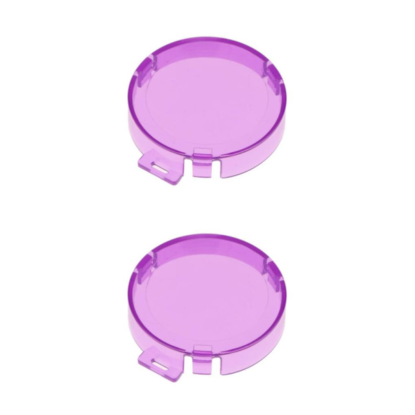 1/2/3/5 vattentätt dyklinsfilter case Purple 43mm 2Set