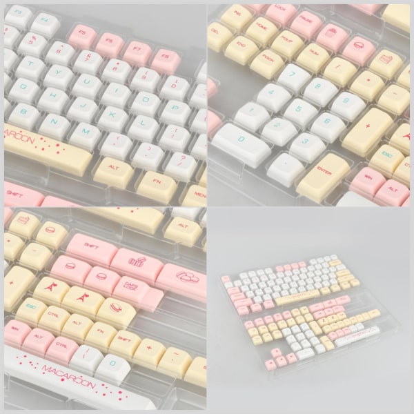 131 Keys PBT Keycaps Macaron Theme XDA Profile For Cherry För