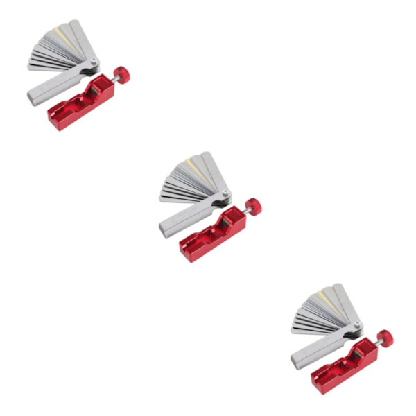 1/2/3/5 Bekväm och säker bilverktygssats för bil red Package feeler gauge 3PCS