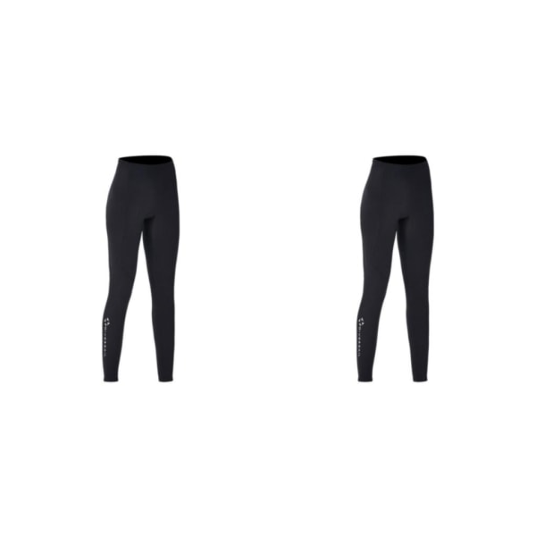 1/2/3 simdykarbyxor 2 mm neopren varm thermal våtdräkt Women L 2PCS