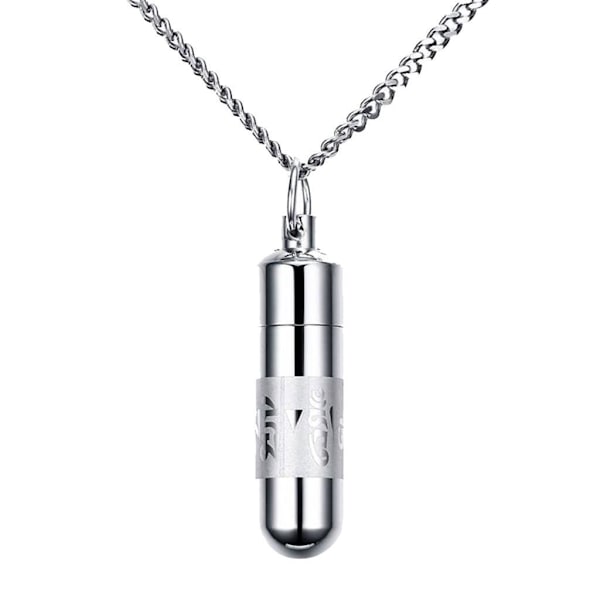 1/2/3/5 rostfritt stål buddhistiskt mantra minnessak hänge 11mm 5Set